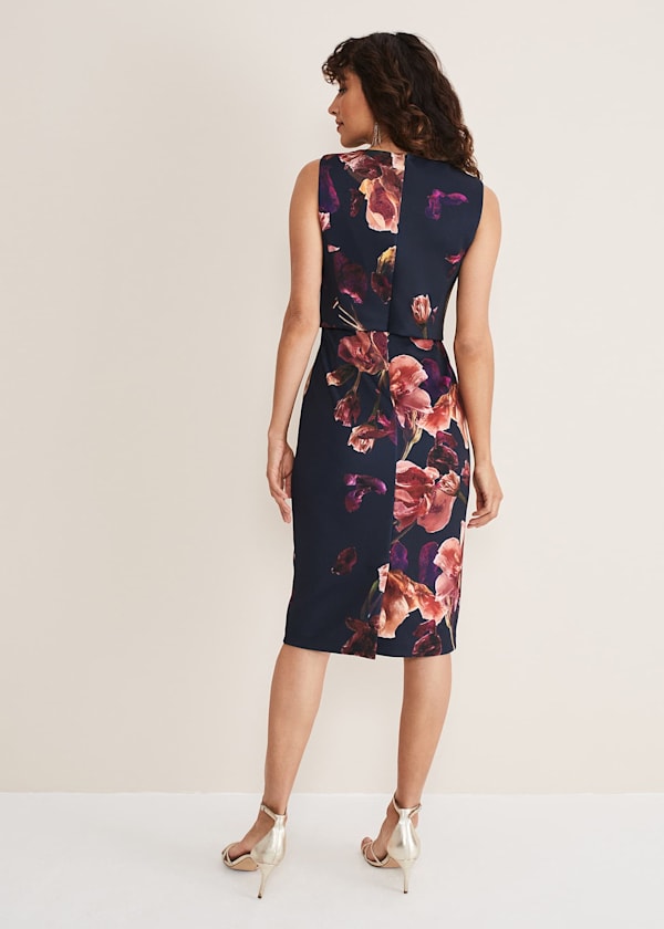 Lorna Double Layer Scuba Dress