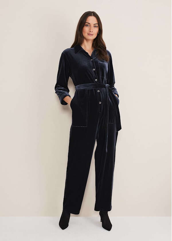 Nala Velvet Jumpsuit