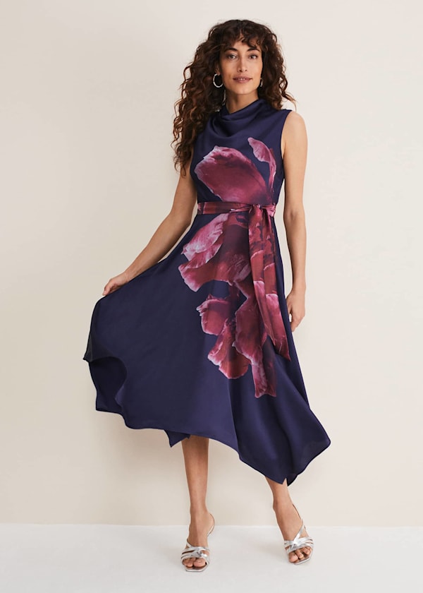 Alayna Floral Midi Dress