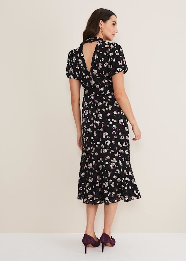 Kensley Print Puff Sleeve Dress