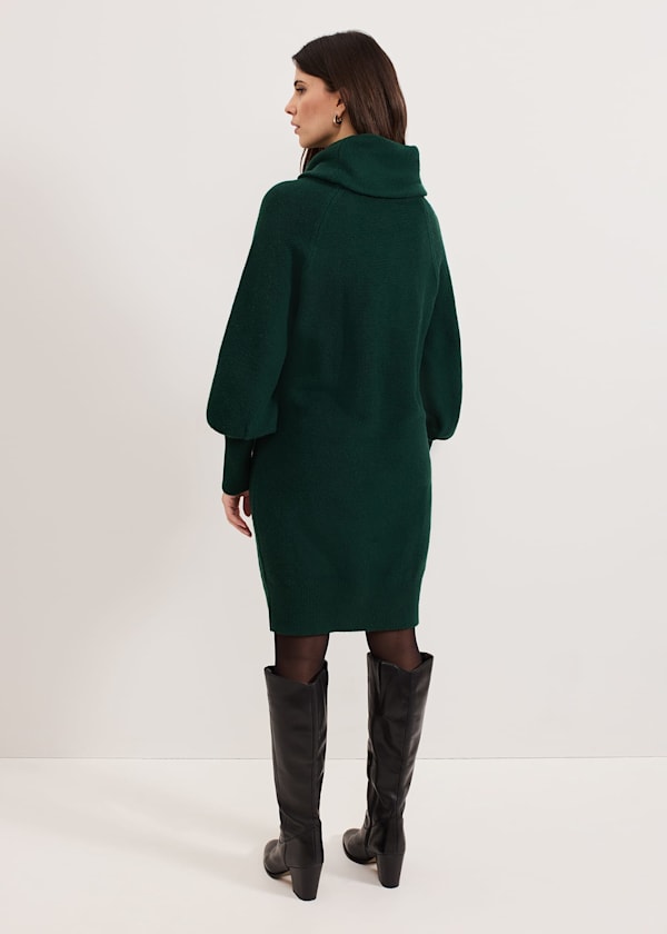 Dahlie Knitted Chunky Jumper Dress