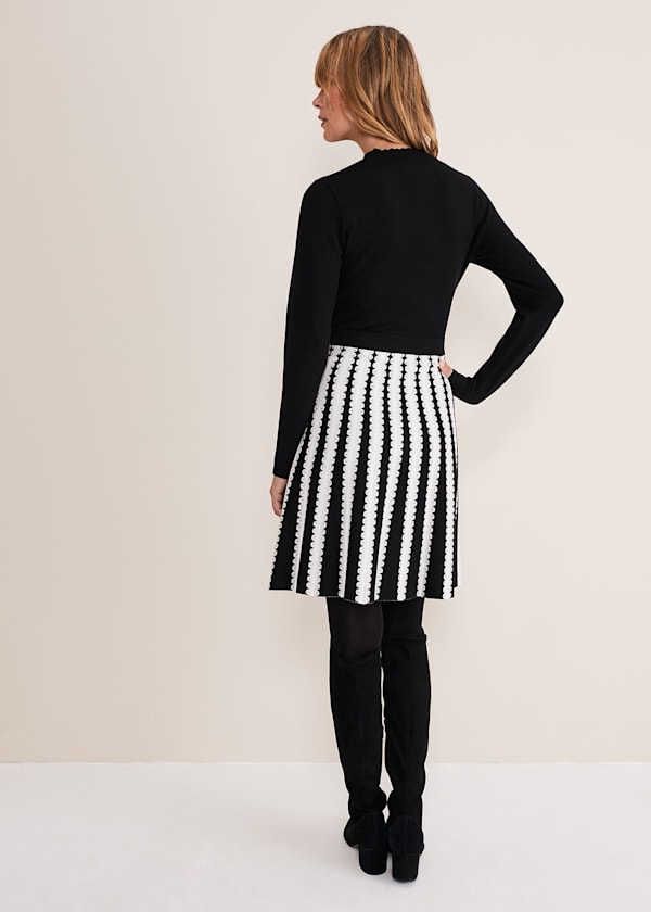 Frankie Scallop Hem Dress
