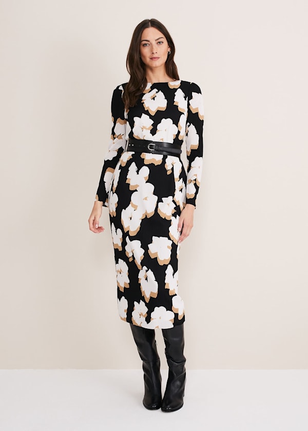 Kinzlee Printed Jersey Dress