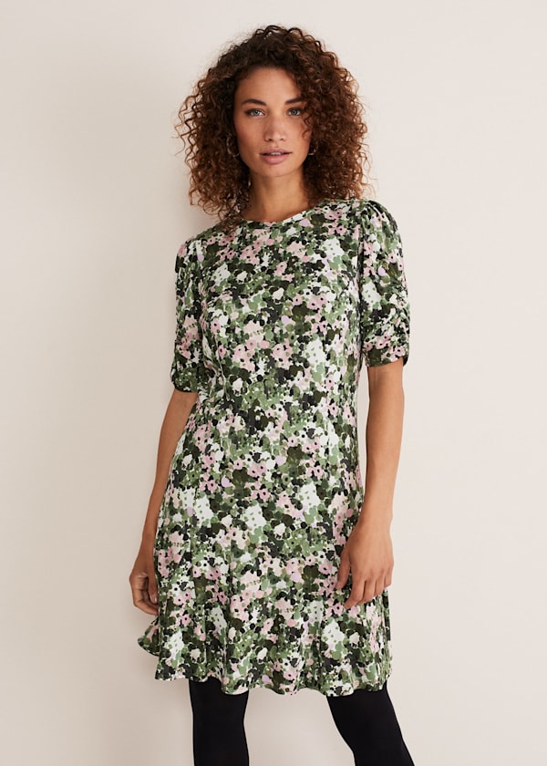 Phase eight green dress sale outlet