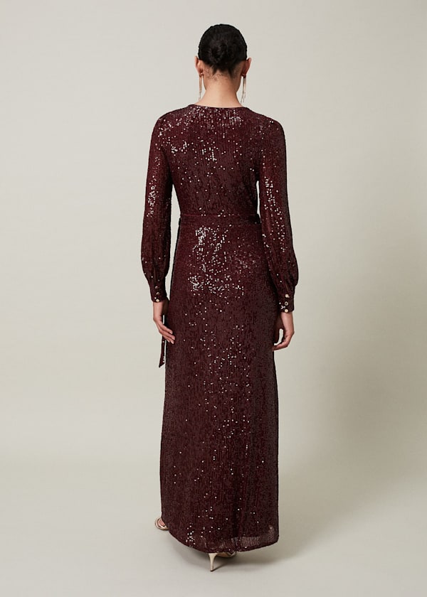 Amily Sequin Maxi Dress