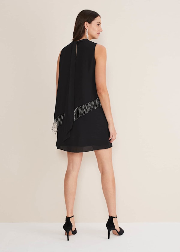 Clarice Diamonte Shift Dress
