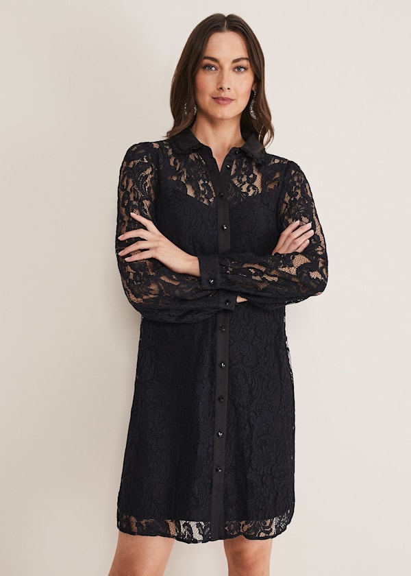 Maisy Lace Swing Dress