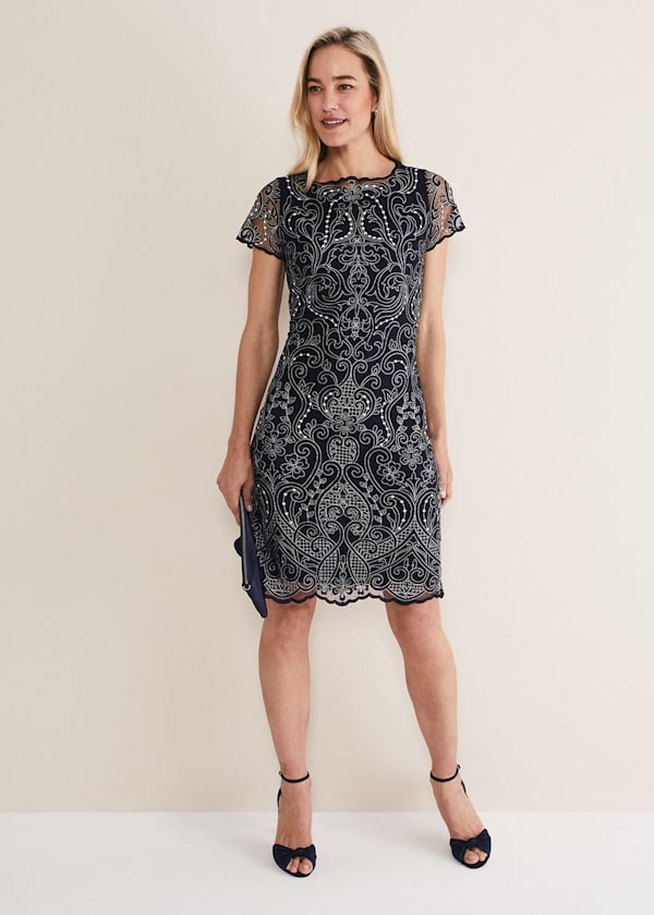 Esme Embroidered Dress