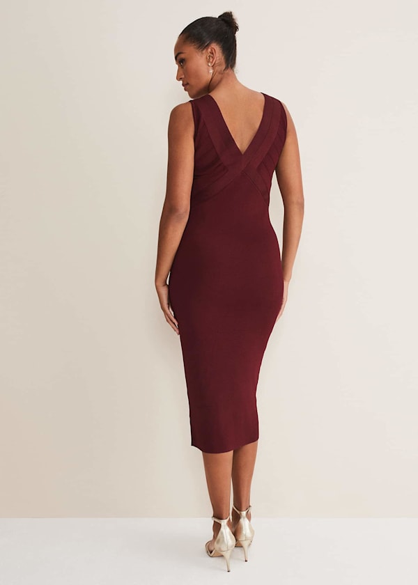 Fressia Cut Out Bandage Dress