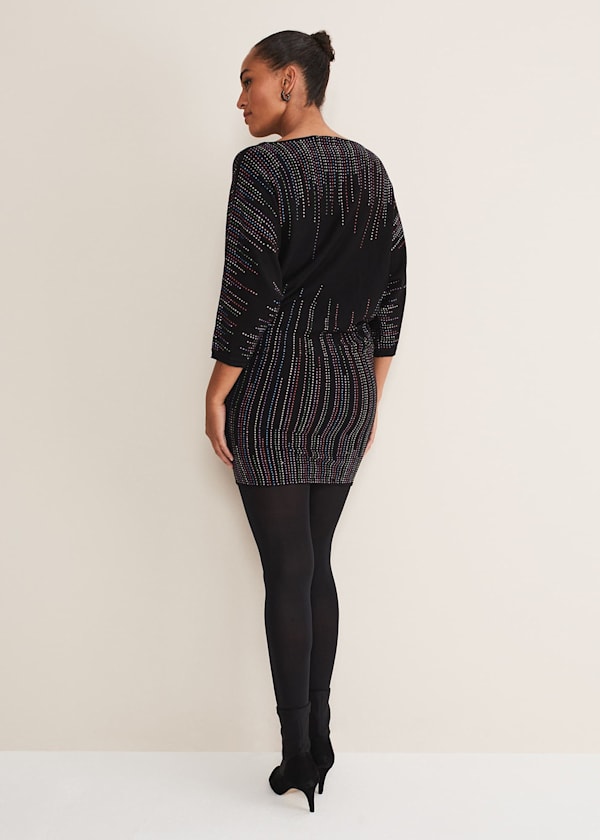 Becca Batwing Knitted Dress