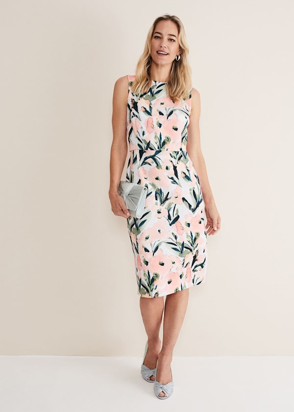 Braelyn Double Layer Scuba Dress