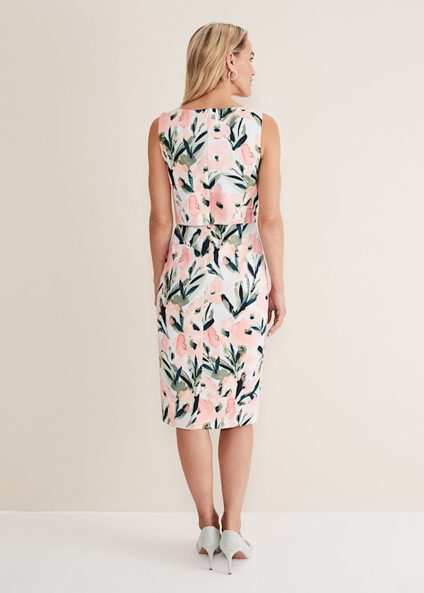 Braelyn Double Layer Scuba Dress