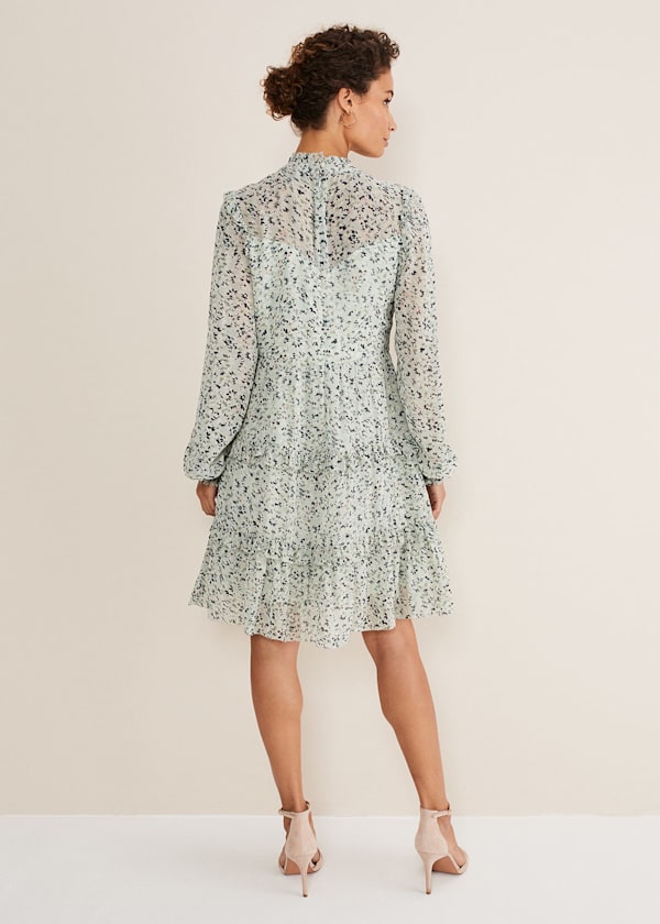 Harlow Floral Tiered Mini Dress