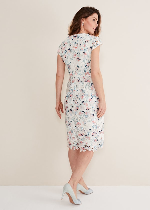 Franky Floral Lace Dress