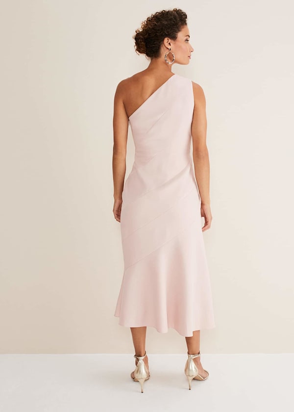 Valencia One Shoulder Midaxi Dress
