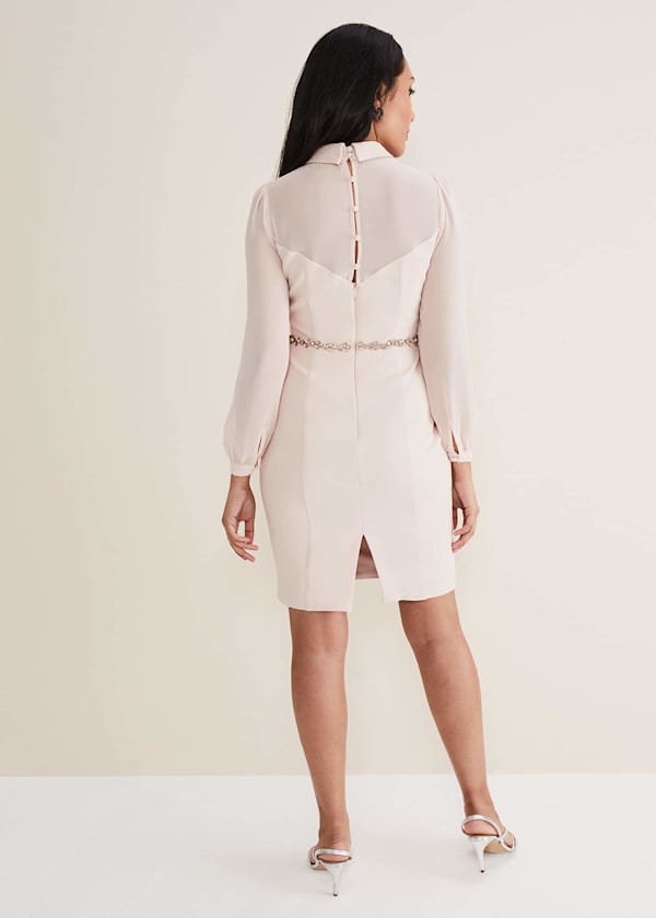 Petite Avah Embellished Bodycon Dress