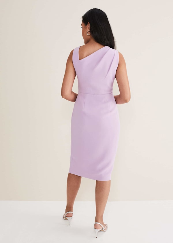 Petite Emmie Asymmetric Hem Dress