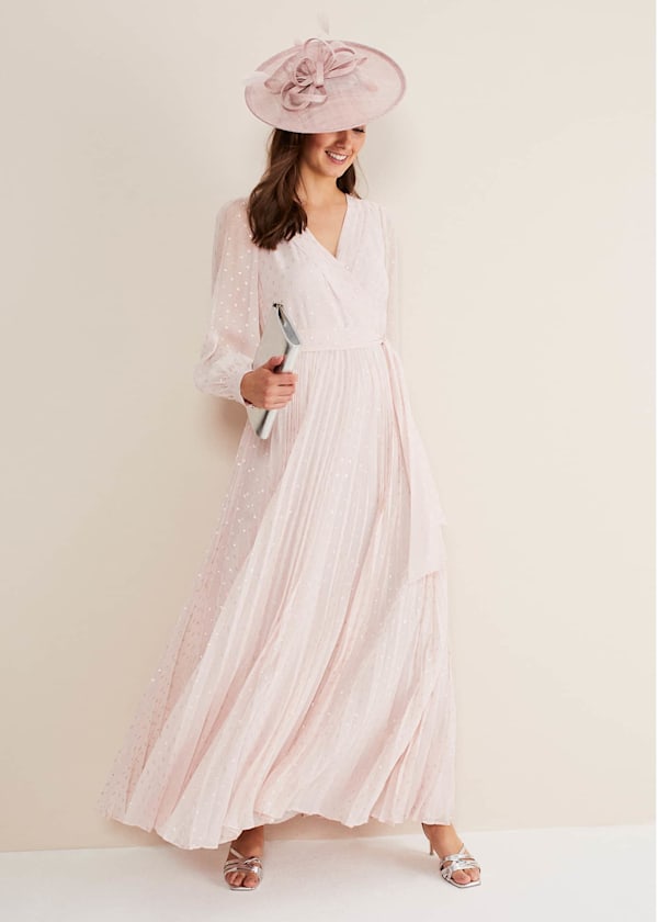 Carmen Fil Coupe Maxi Dress