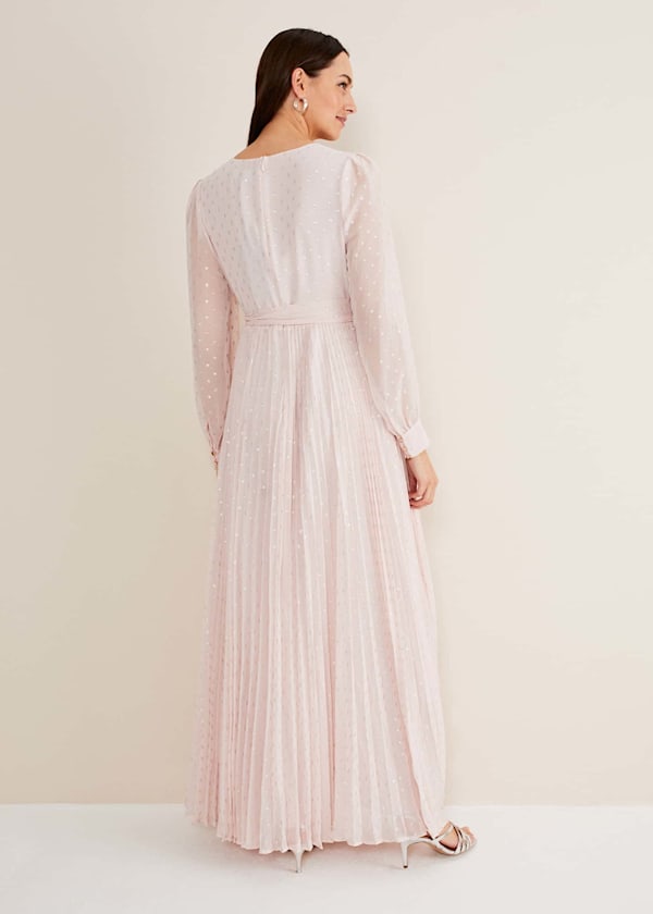 Carmen Fil Coupe Maxi Dress