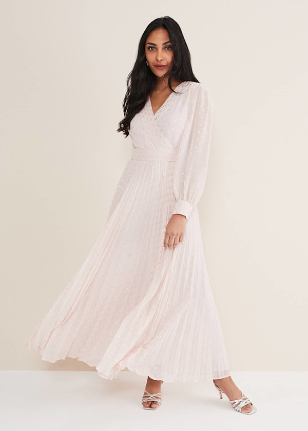 Petite Carmen Fil Coupe Maxi Dress