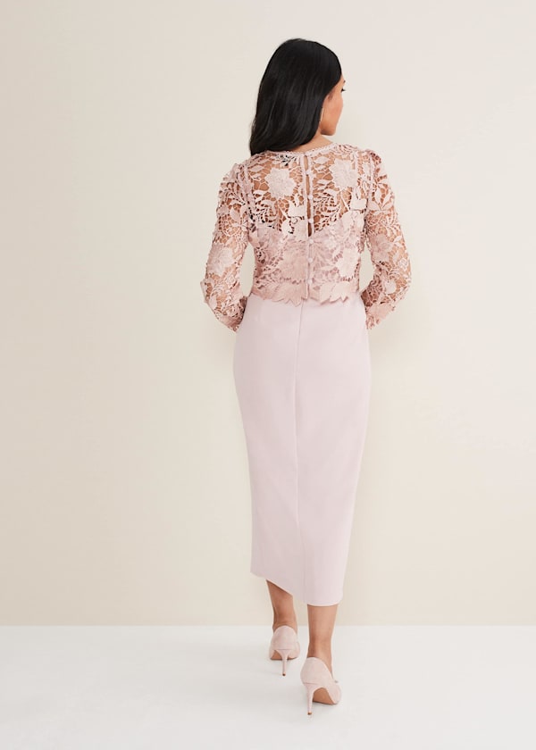 Petite Adeline Double Layer Dress