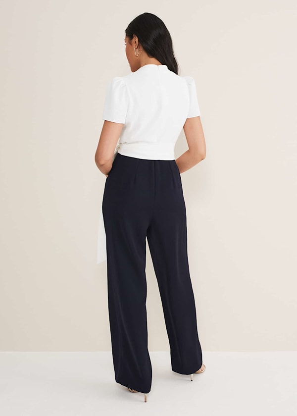 Petite Eloise Wide Leg Jumpsuit