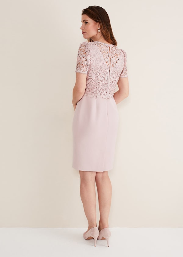 Isabella Lace Midi Dress