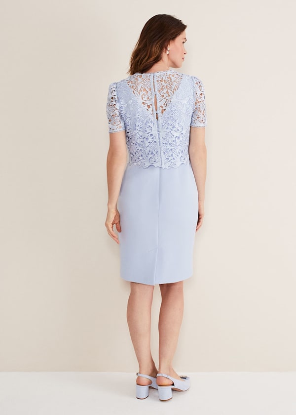 Isabella Lace Midi Dress