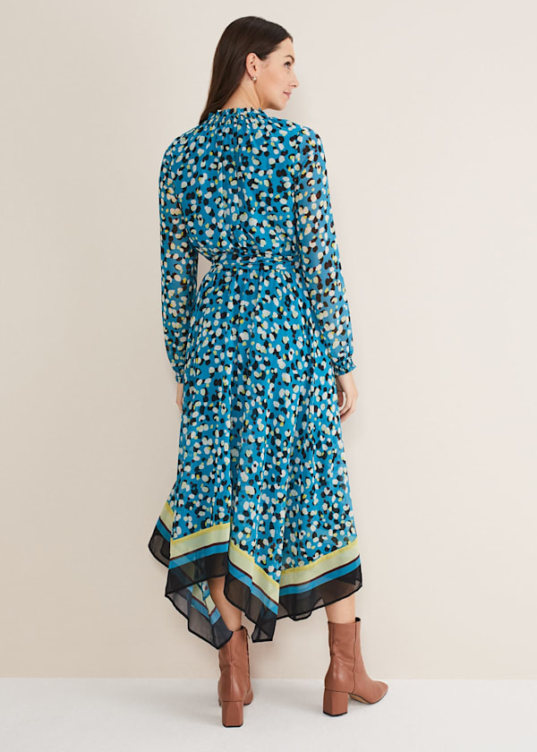 Juno Border Hem Midi Dress