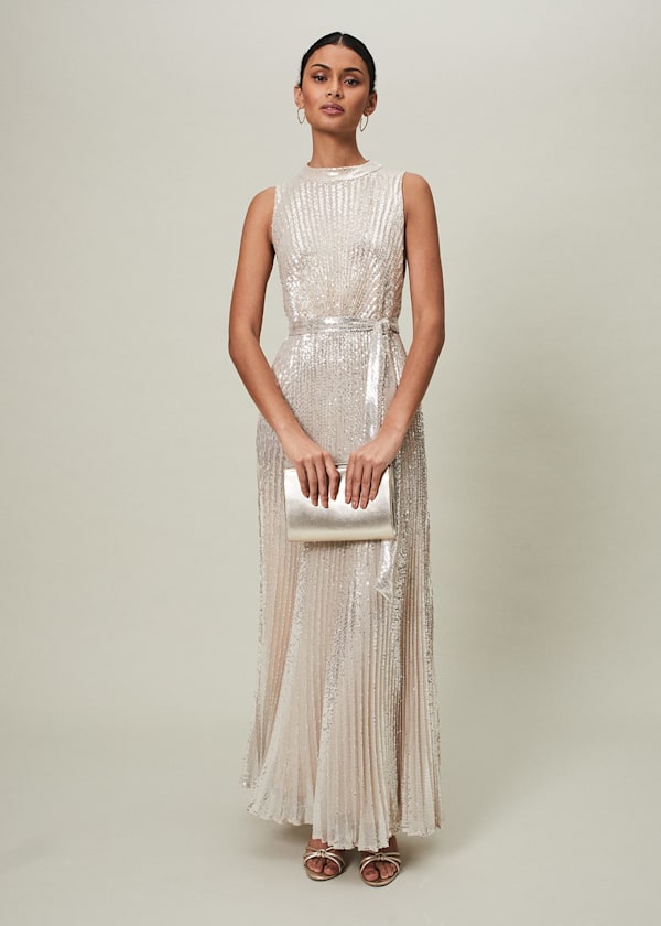 Simara Sequin Maxi Dress