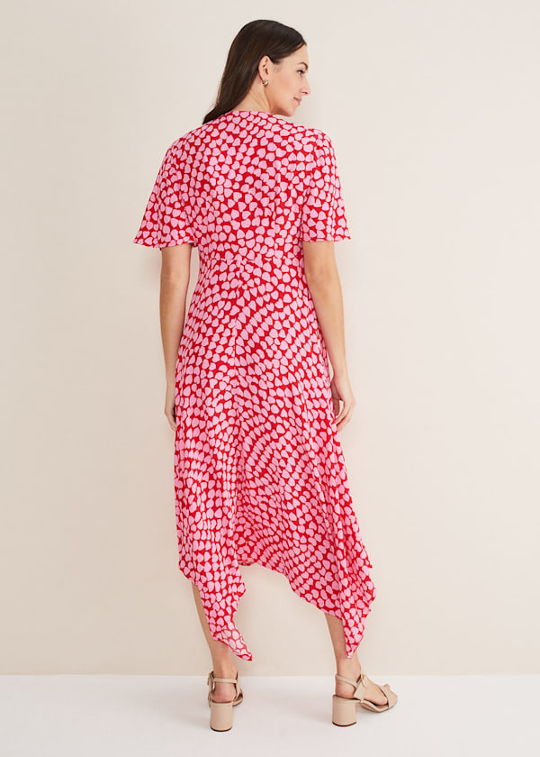 Darcie Heart Midi Dress