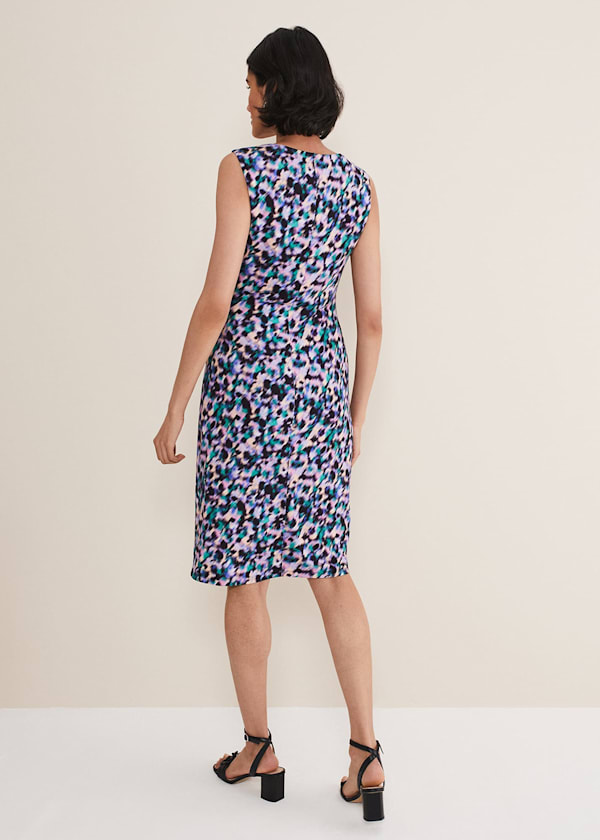 Sasha Side Tie Jersey Dress