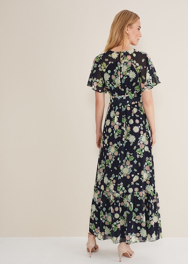 Georgie Floral Tiered Maxi Dress