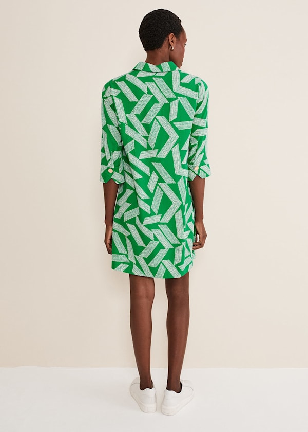 Penele Abstract Mini Dress