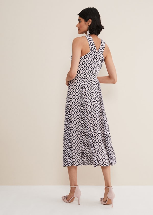 Ember Geo Midi Dress