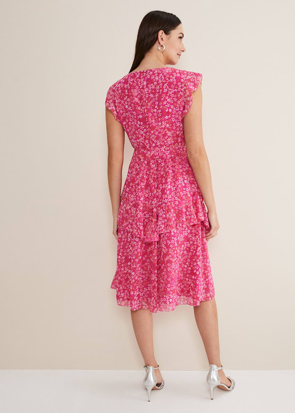 Breesha Floral Midaxi Dress