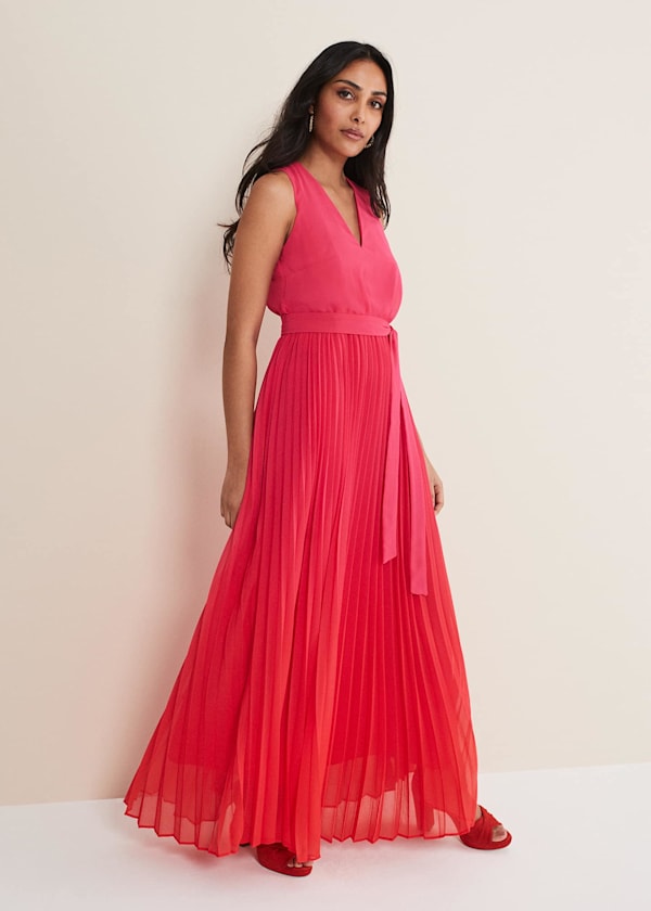 Petite Piper Ombre Maxi  Dress