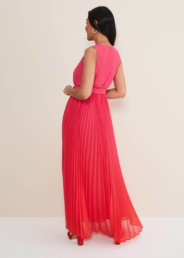 Petite Piper Ombre Maxi  Dress