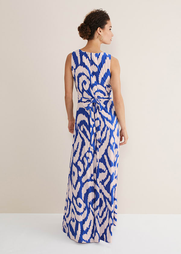 Artemis Jersey Print Maxi Dress