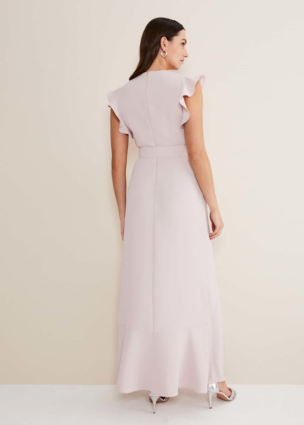 Phoebe Frill Maxi Dress