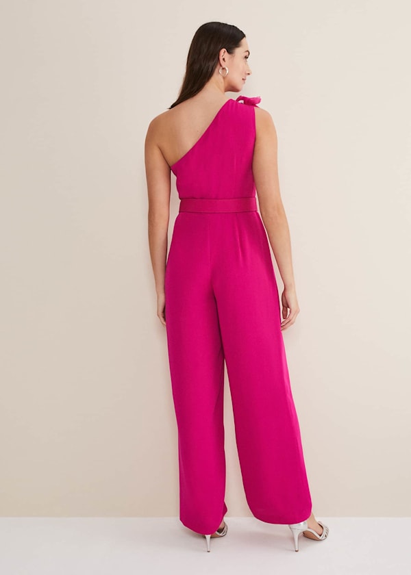Luisa One Shoulder Jumpsuit