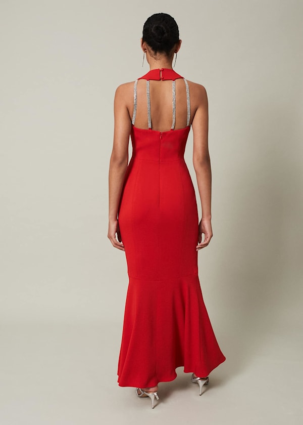 Pamela Ruffled Maxi Dress