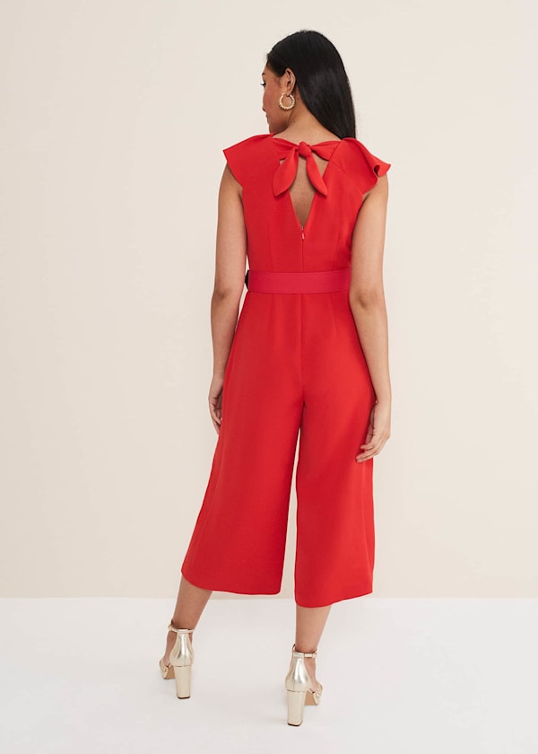 Petite Nicky Ruffle Jumpsuit