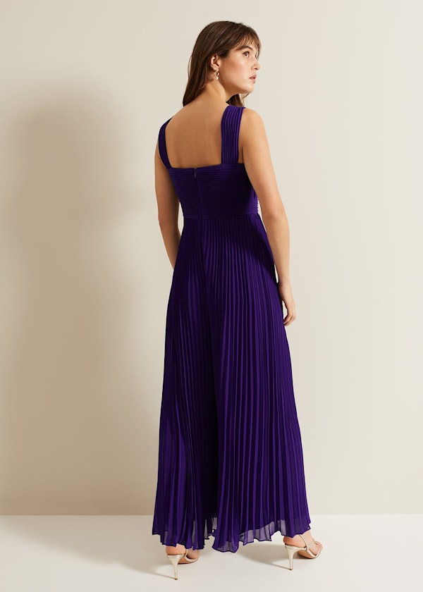 Lucia Pleated Bodice Jumpsuit