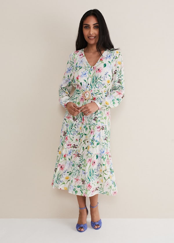 Petite Maya Floral Midaxi Dress