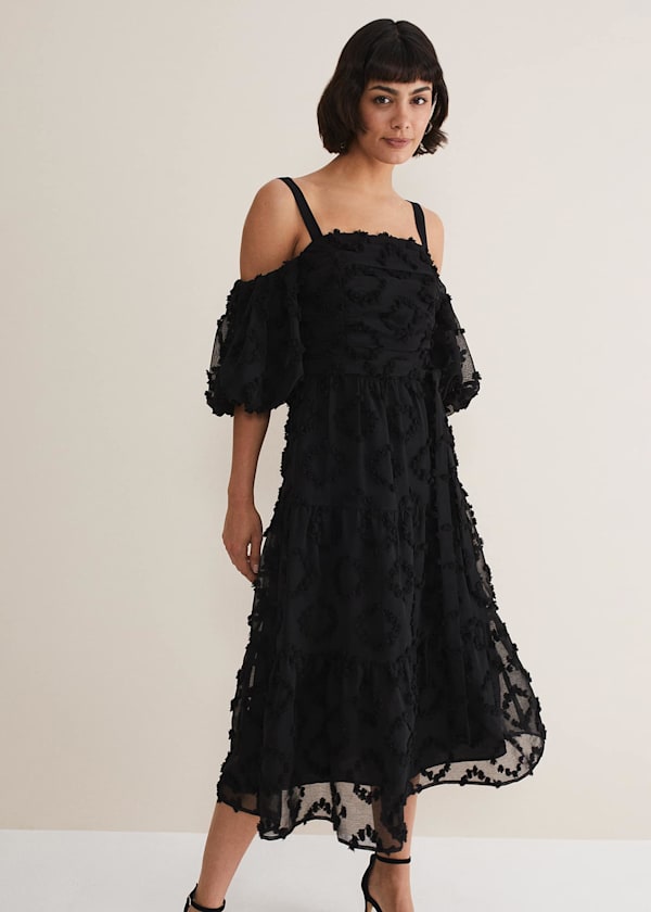 Margarita Off The Shoulder Midaxi Dress