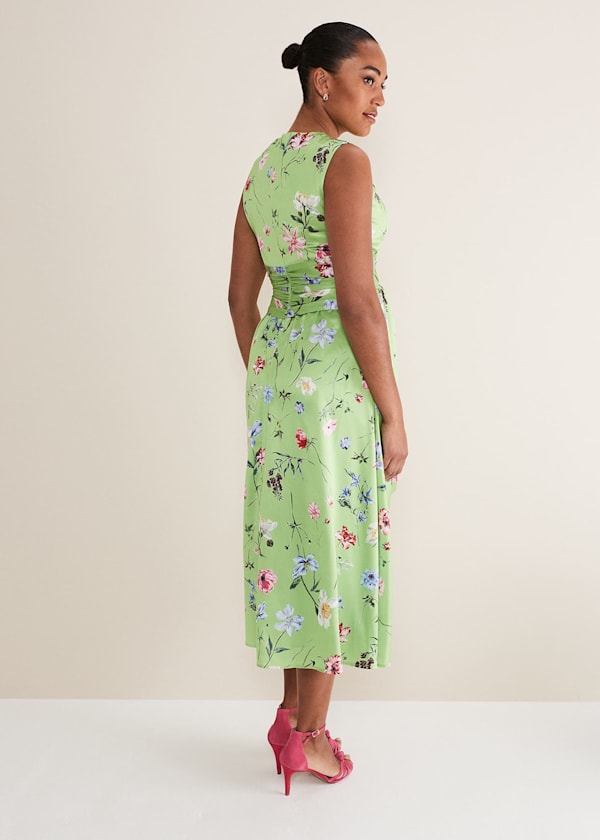 Corrin Floral Midi Dress