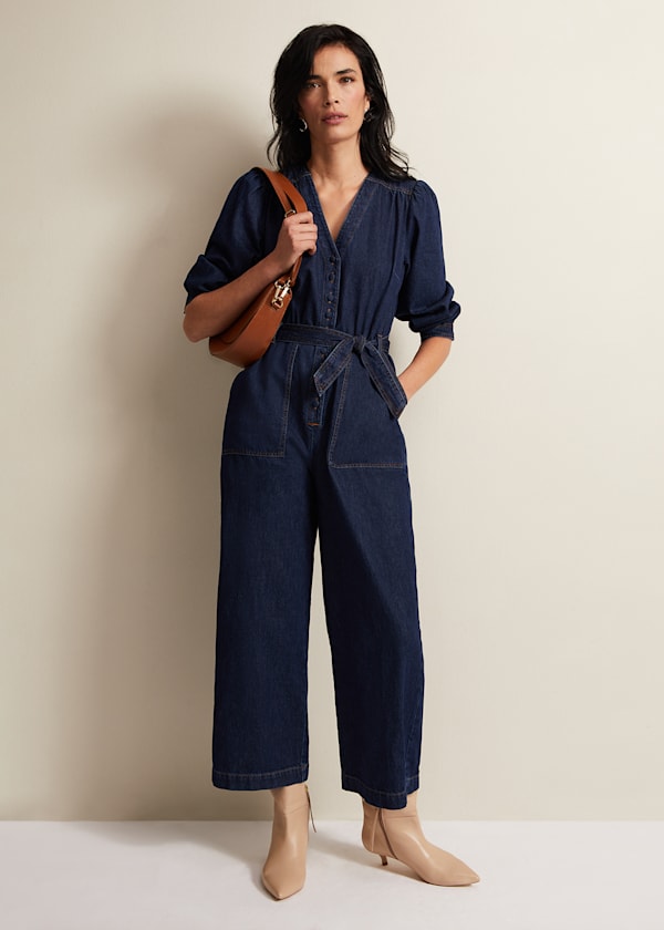 Kenza Denim Jumpsuit