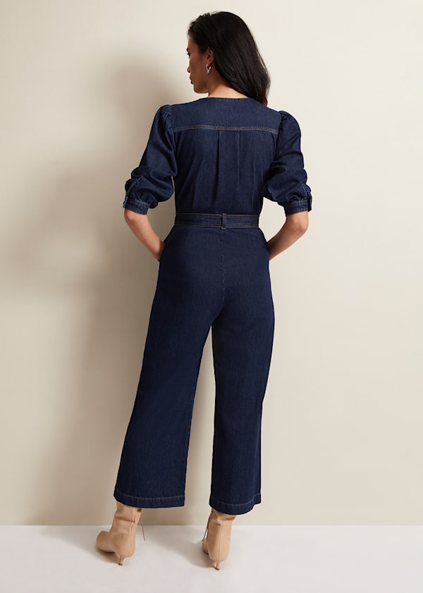 Kenza Denim Jumpsuit