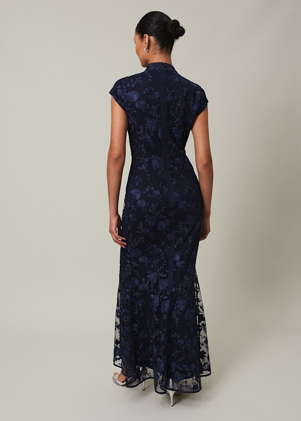 Sofia Embroidered Maxi Dress